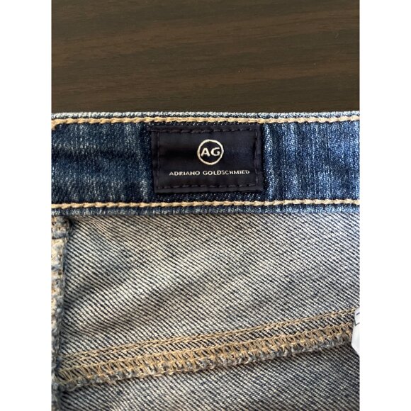 Adriano Goldschmied Womens Size 27 The Stevie Cuff Slim Straight Cuffed Jeans - Picture 3 of 5